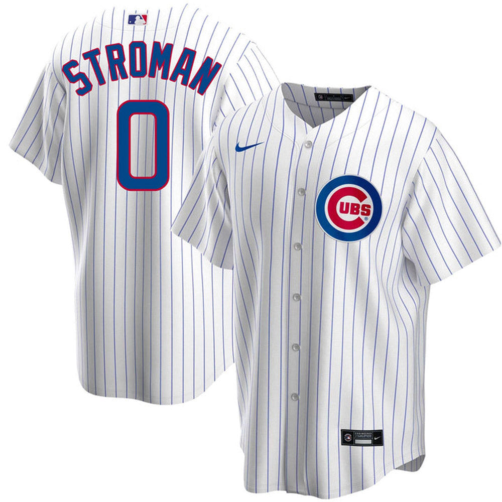 Youth Chicago Cubs Marcus Stroman Cool Base Replica Home Jersey - White