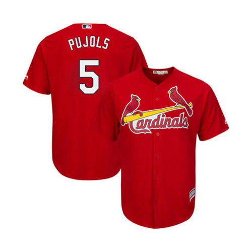 Youth St. Louis Cardinals Albert Pujols Replica Alternate Jersey - Red