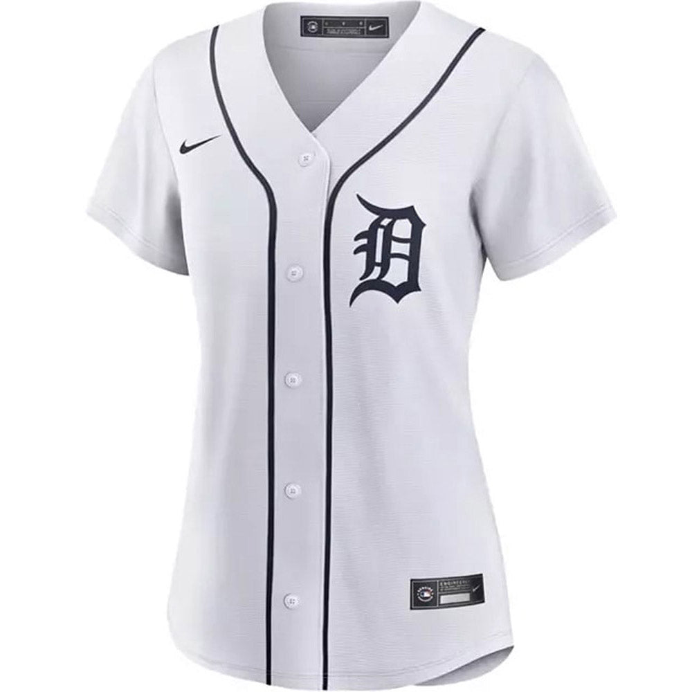 Women's Detroit Tigers Miguel Cabrera Cool Base Replica Home Jersey - White