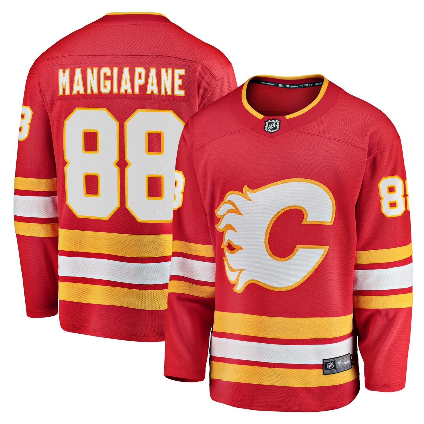 Andrew Mangiapane Calgary Flames Fanatics Branded Home Breakaway Player Jersey - Red