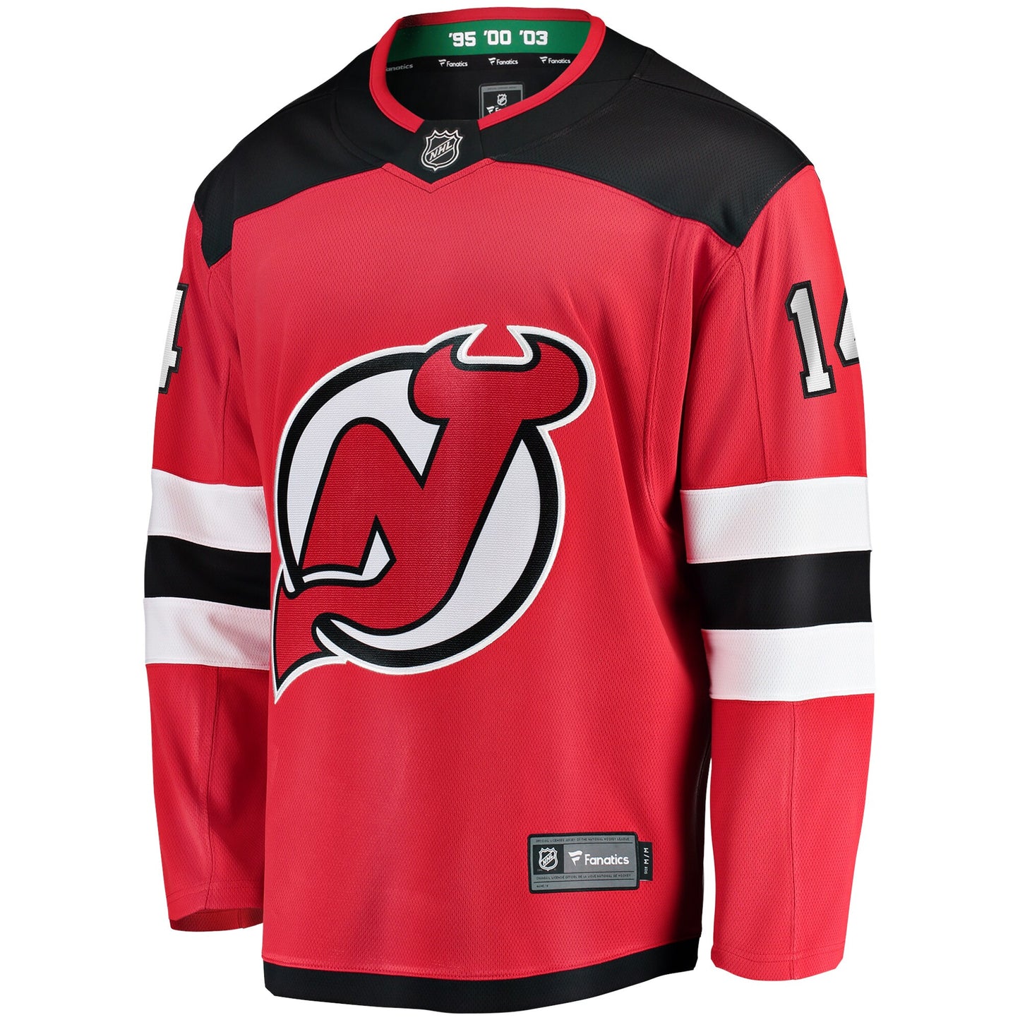 Nathan Bastian New Jersey Devils Fanatics Branded Home Breakaway Player Jersey - Red