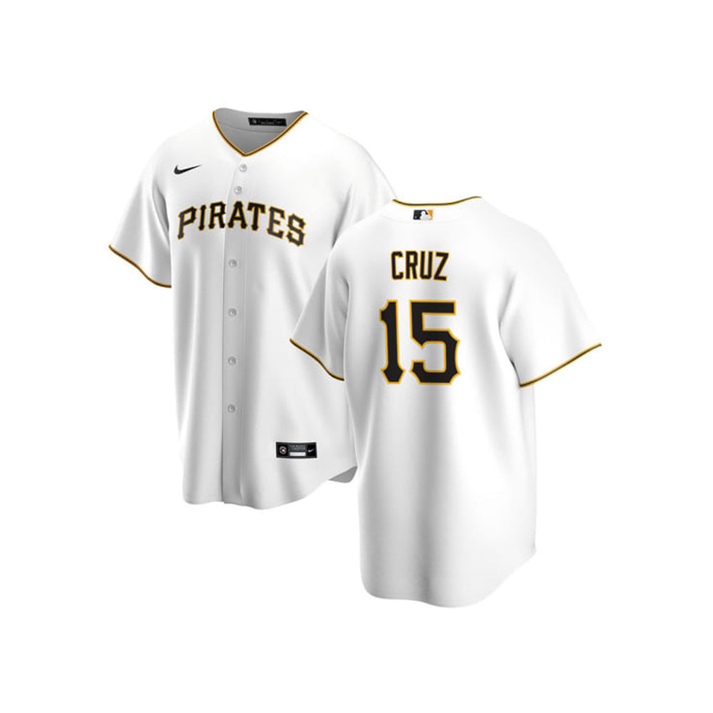 Men's Pittsburgh Pirates Oneil Cruz Cool Base Replica Home Jersey - White