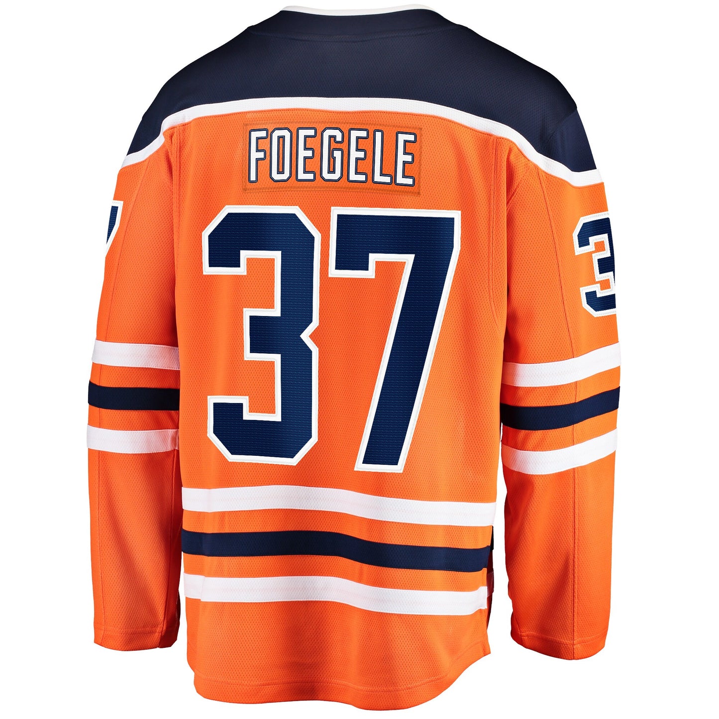 Warren Foegele Edmonton Oilers Fanatics Branded Home Breakaway Player Jersey - Orange